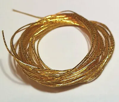 5m Gilt No 8 Imitation Japanese Thread - Gold Goldwork Couching • £5.50