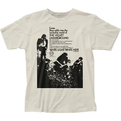Velvet Underground Come Step Softly T Shirt Mens Licensed Rock Tee Vintage White • $17.49