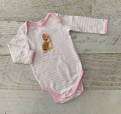 Baby Girls SZ 0 Cotton ONepiece Long Sleeves  6 - 12 Mmths • $6.90