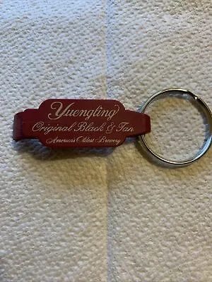 Yuengling Beer Key Chain Beer Bottle & Can Opener “Original Black & Tan “ Red • $10