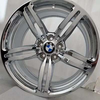 1 REAR 19  BMW M6 Factory OEM 19x8.5 Wheel Chrome Rim 167 645 650 M5 ($895-obo) • $895