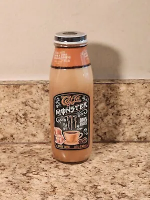 Monster Energy Caffe Salted Caramel Coffee Full Glass Bottle (2019) • $34.99