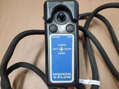 $450 • Buy Tested OEM Hiniker V-Plow Joystick Controller Snow 36014021 Blade Spring Return