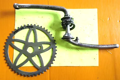 USED 1970s MURRAY BICYCLE CRANKSET FROM A MODEL THAT HAD 20  TIRES • $32