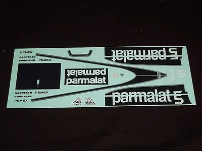 1/20 INDYCALS Decal Sheet For Brabham BT49 BMW Turbo Model Kit F1 Decals BT50 • $14.99