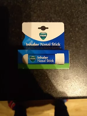 Vicks Inhaler Nasal Stick Fast Relief From Stuffy Blocked Nose & Nasal Passage • £0.99