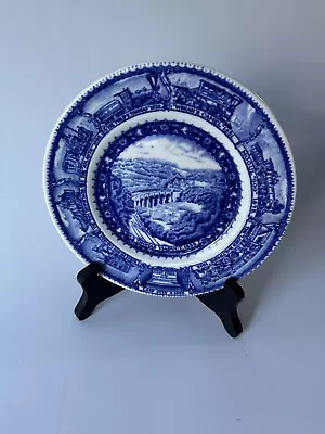 Scammell's Lamberton B & O Railroad Thomas Viaduct Salad/bread Plate 6.75” • $38