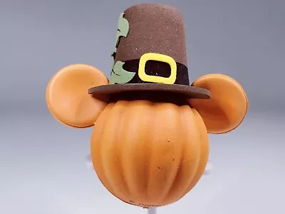 Disney Parks Mickey Mouse Ear Pumpkin Pilgrim Holiday Car Antenna Topper • $10