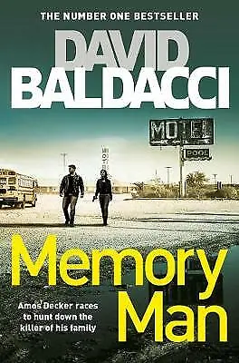 Baldacci David : Memory Man (Amos Decker Series 1) FREE Shipping Save £s • £4.03