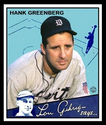 $0.99 • Buy 1934 Goudey Hank Greenberg Card Personally Made  Mt