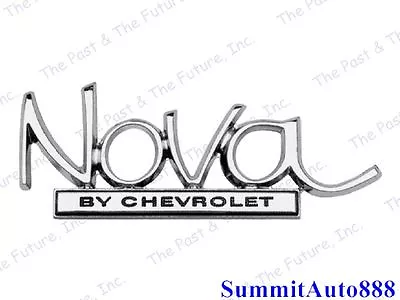 1968 1969 1970 1971 1972 68 69 70 71 72  Nova Trunk Lid Emblem 1PC NOEM6872-3 • $39.99