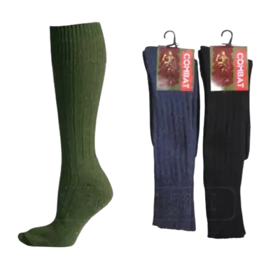 Comfiestyle Military Style Cadet Commando Hiking Boot Camping Socks UK Size 6-11 • £9.99