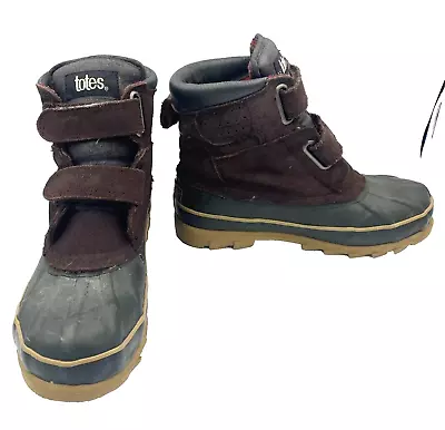 Vintage Totes Snow Boots Men-Brown Suede Size 8D • $24.96