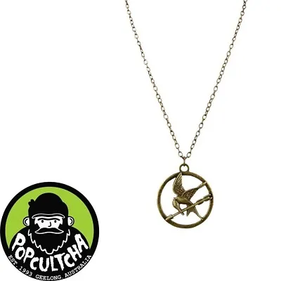 The Hunger Games - Necklace Single Chain Mockingjay  New  • $6.52