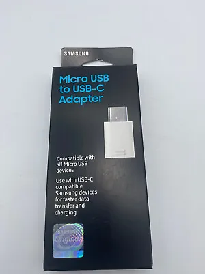 Original Samsung USB OTG Connector Micro USB To USB-C Converter Adapter • $9.79