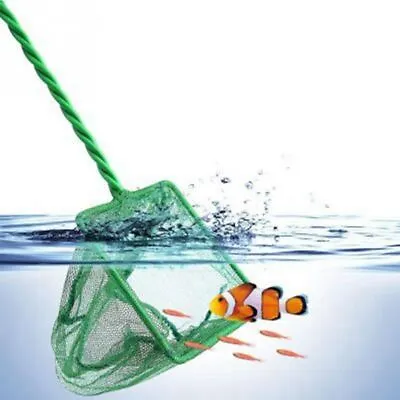 $8.30 • Buy Scoop Floating Objects Fishnet Catch Net Fish  Tank Accessory Aquarium Supplies