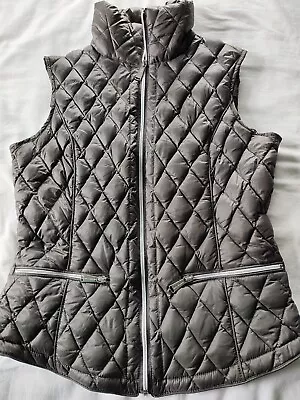 MICHAEL KORS Ladies Full Zip Lightweight Packable Down Fill PufferVest  Size Med • $25