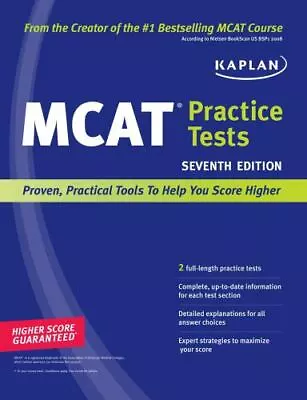 Kaplan MCAT Practice Tests By Kaplan • $5.79