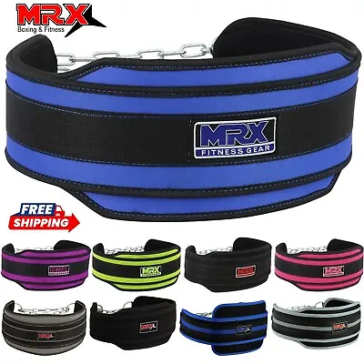MRX Dipping Belt Body Building Weight Lifting Dip Chain Exercise Gym Training • $18.99