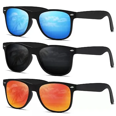 $8.75 • Buy UV400 Men Polarized Sunglasses Polarised Square Frame Sports Driving Sun Glasses