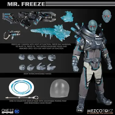 One:12 Collective DC Universe Mr. Freeze Deluxe Edition Action Figure • $120