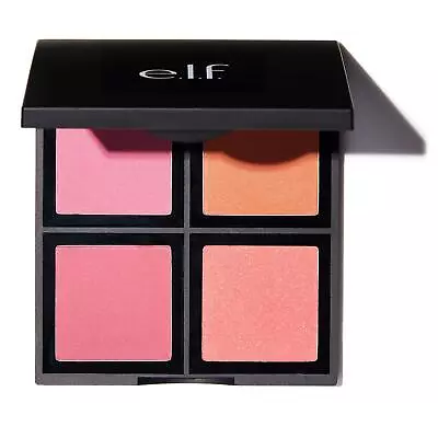 E.l.f. Powder Blush Palette 4 Tonal Shades Light 0.56 Oz. • $15.20