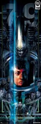 Sideshow Alien Mondo Bng Predator Vs ALIENS Ripley 34x14 Art Print Poster Xx/150 • $59.99