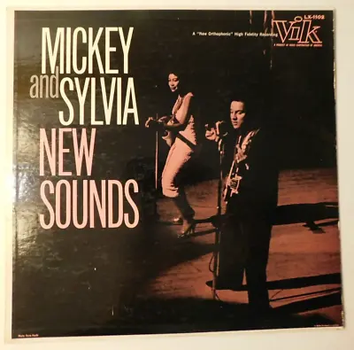 LP Mickey & Sylvia  New Sounds  VIK Records LX-1002 Mono • $30