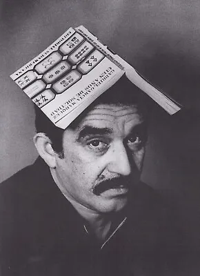 Gabriel Garcia Marquez - Miniature Poster & Card Frame • $13.66