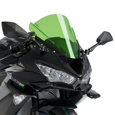 Kawasaki ZX6-R 636 2019-2021 Fairing Downforce Spoiler Wings Set Black • £47.15