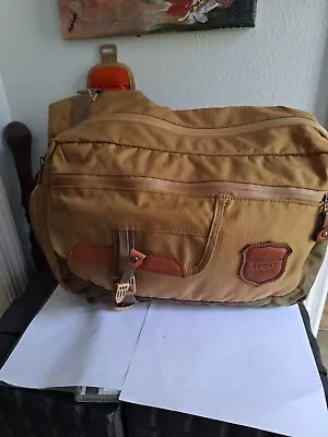 Rare 2013 Eddie Bauer Sport Shop Laptop Messenger Bag Work Bag Travel Bag • $70