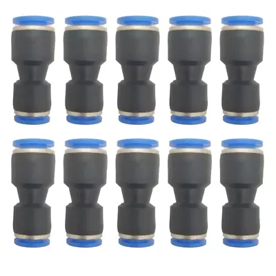5/16  OD X 1/4  OD Pneumatic Quick Connector Push To Connect Fittings Straight R • $8.89