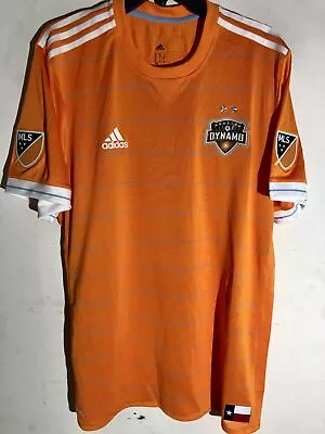 Adidas Authentic MLS Jersey Houston Dynamo Team Orange Alt Sz XL • $19.99