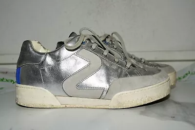 Stella McCartney Sneakers Leather Silver Women 38 • $65