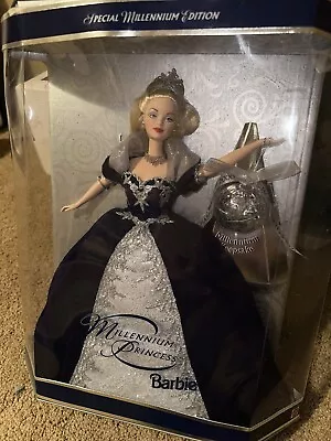 Millennium Princess 2000 Barbie Doll Special Edition With Millenium Keepsake NIB • $19.95