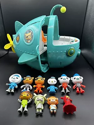 Mattel Octonauts Large Midnight Zone Gup A Vehicle Playset & 10 Toy Play Figures • £29.99