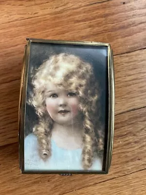 Via Vermont 1992 Trinket Box Bessie Pease Gutmann  Goldilocks  • $10