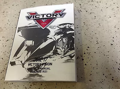 2012 2013 2014 2015 2016 2017 POLARIS Victory VISION Service Repair Manual NEW • $289.95