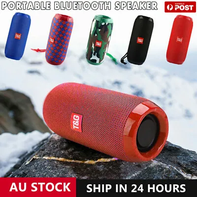 $18 • Buy Wireless Portable Bluetooth Speaker Ear Boom Sound Speaker USB/TF/AUX FM MP3 AU