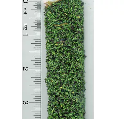 Dollhouse Miniature 1 Inch Tall Dark Green Hedge By Model Builders Supply • $12.99