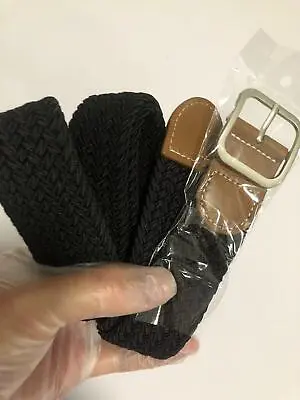 Elastic Fabric Braided BeltEnduring Stretch Woven Belt For Unisex Men/Women • $0.50
