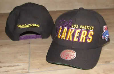 Mitchell & Ness Los Angeles Lakers Pro Crown NBA Draft Snapback Hat Cap Men's • $29.74