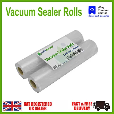 Sous Vide Vacuum Food Sealer Rolls 20cm X 12 Metre Roll • £8.95