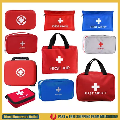 Durable First Aid Pouch Bag Emergency Holiday Medical Work Travel Car Empty • $5.98