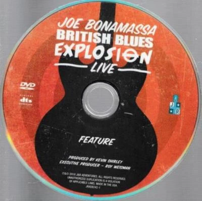 $14.99 • Buy Joe Bonamassa British Blues Explosion Live DVD VIDEO Eric Clapton Jeff Beck Band