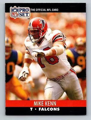 1990 Pro Set #428 Mike Kenn   Atlanta Falcons • $0.99