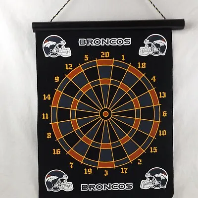 NFL Team Magnetic Darts - Broncos Game Fun Activity Board Only No Darts • $10