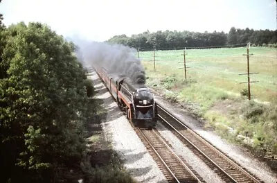 Norfolk & Western (NW) - 4-8-4 - #611 - Duplicate 35mm Slide (e) • $4.99