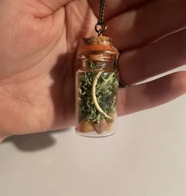 $15 • Buy Nature Oddities Jar Pendant With Chain