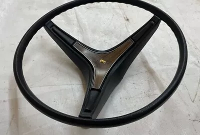 1971-1974 Mopar B Body Steering Wheel Wood Grain Horn Button Pad Column Cover • $279.99